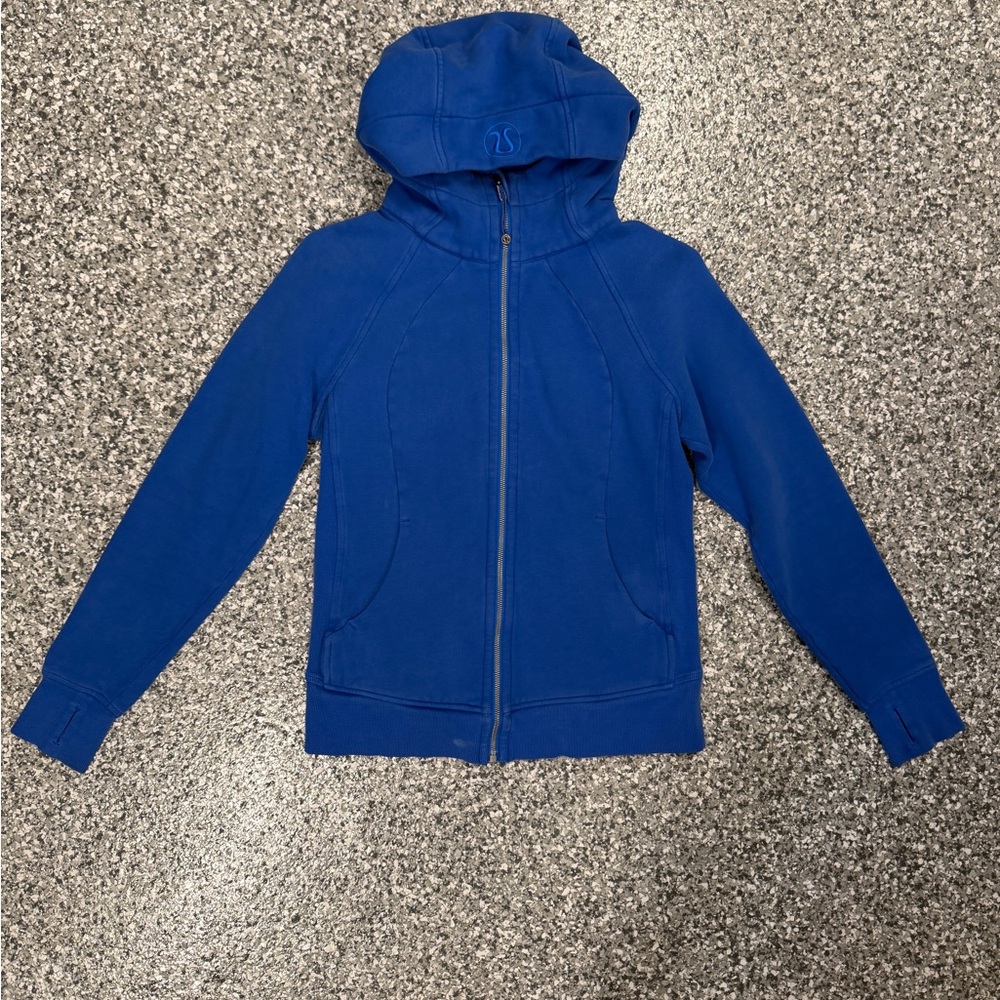 lululemon athletica Scuba Full-Zip Hoodie - poolside blue